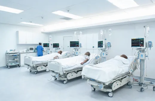 Ambulatory surgical center recovery room