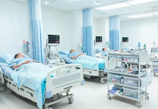 Outpatient recovery monitoring bay