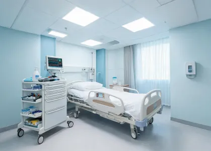 Patient room LED lighting